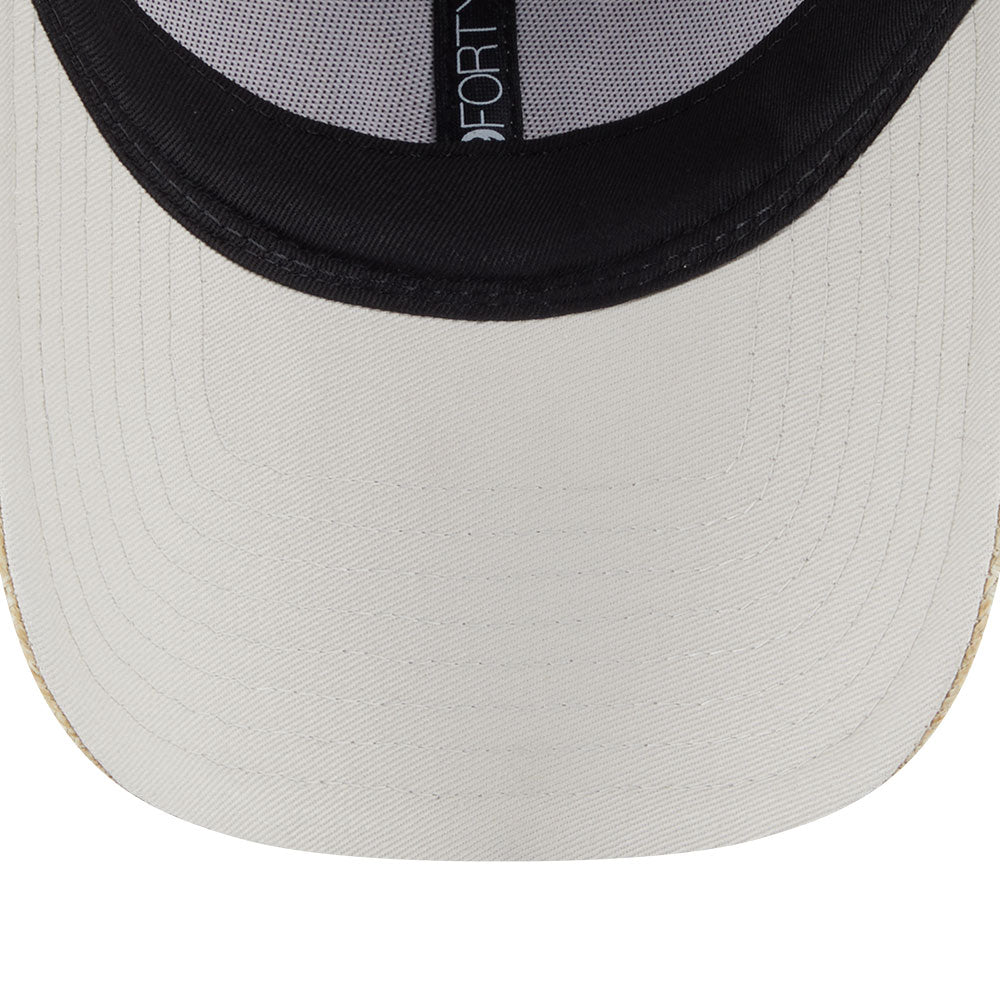 New Era New York Yankees Raffia Stone 9FORTY Adjustable Cap