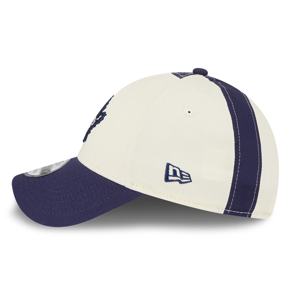 New Era Toronto Maple Leafs Ice Chrome White Light Navy 9FORTY Adjustable Cap