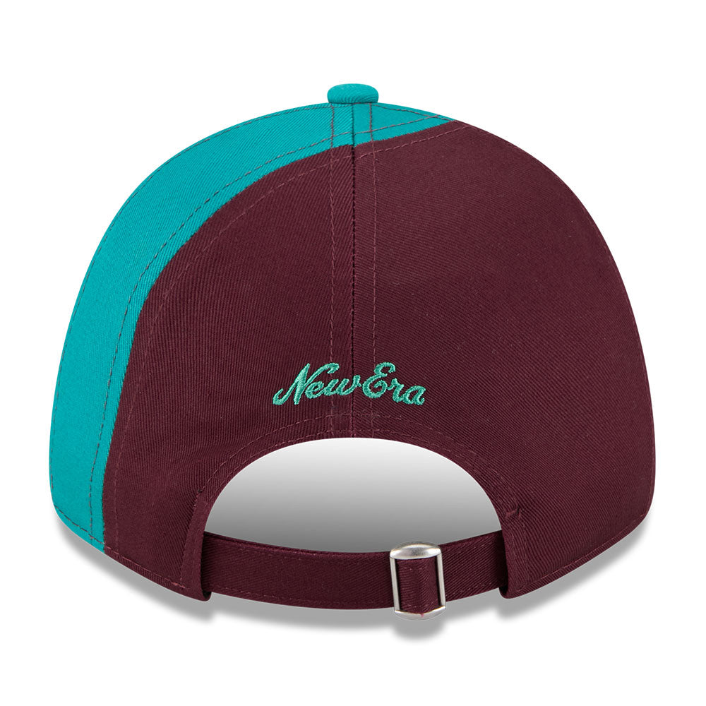New Era Anaheim Ducks Ice Maroon Northwest Green 9FORTY Adjustable Cap