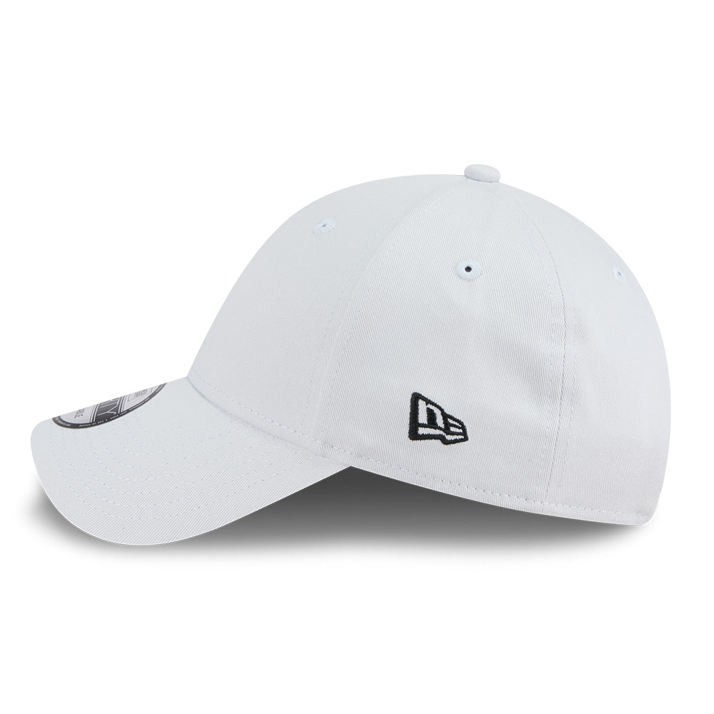 New Era Wordmark Basic SS26 Silver Snow 9FORTY Adjustable Cap
