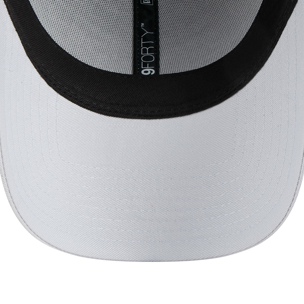 New Era Wordmark Basic SS26 Silver Snow 9FORTY Adjustable Cap