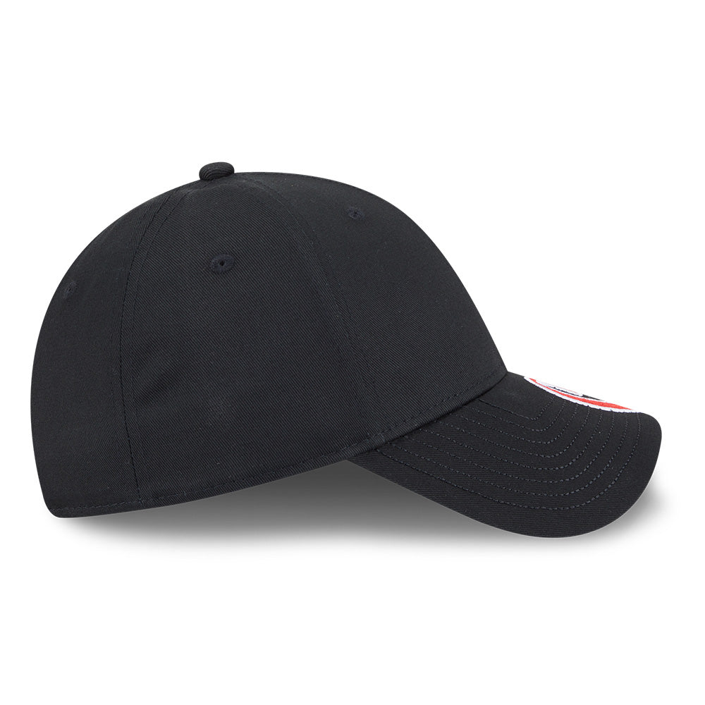 New Era Chicago Bulls Mix League Cross Panels Black 9FORTY Adjustable Cap