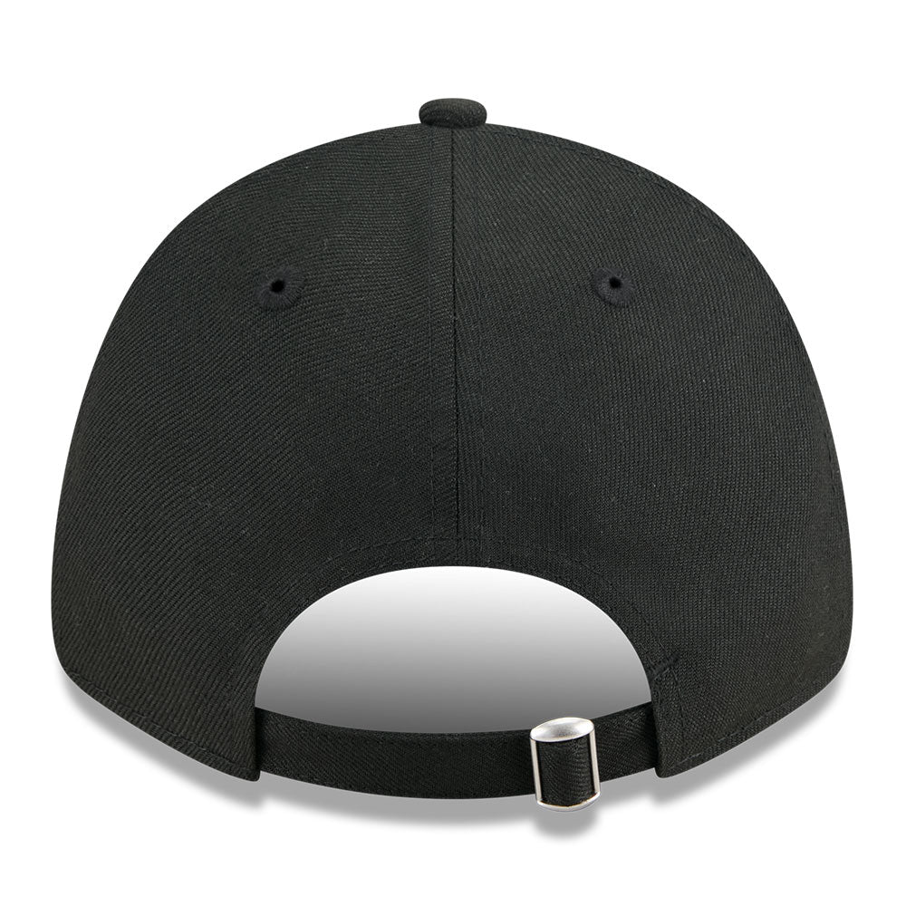 New Era Los Angeles Dodgers Rough Mini Metal Badge SS26 Black 9FORTY Adjustable Cap