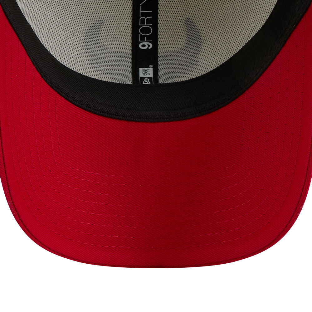 New Era Chicago Bulls League Mix Game Day Chrome White Red 9FORTY Adjustable Cap