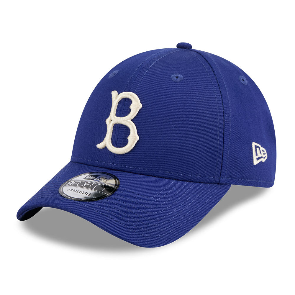 New Era Brooklyn Dodgers League Mix Game Day Dark Royal 9FORTY Adjustable Cap