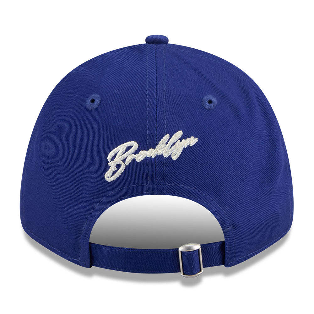 New Era Brooklyn Dodgers League Mix Game Day Dark Royal 9FORTY Adjustable Cap