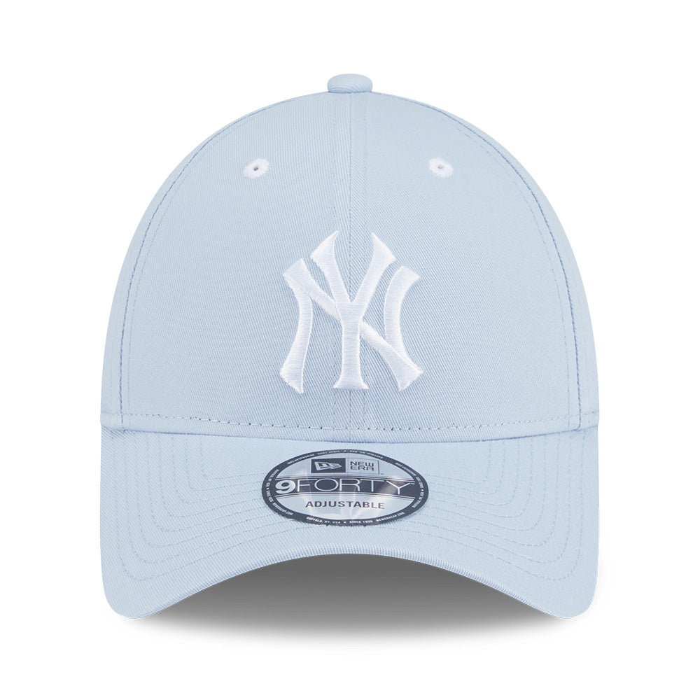 New Era New York Yankees Color Era SS26 Soft Blue 9FORTY Adjustable Cap