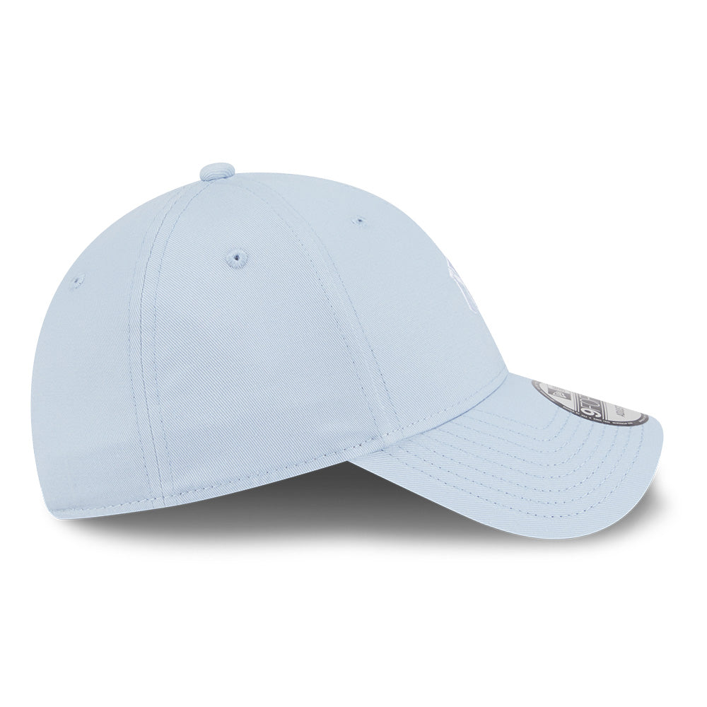 New Era New York Yankees Mini Logo Color Era SS26 Soft Blue 9FORTY Adjustable Cap
