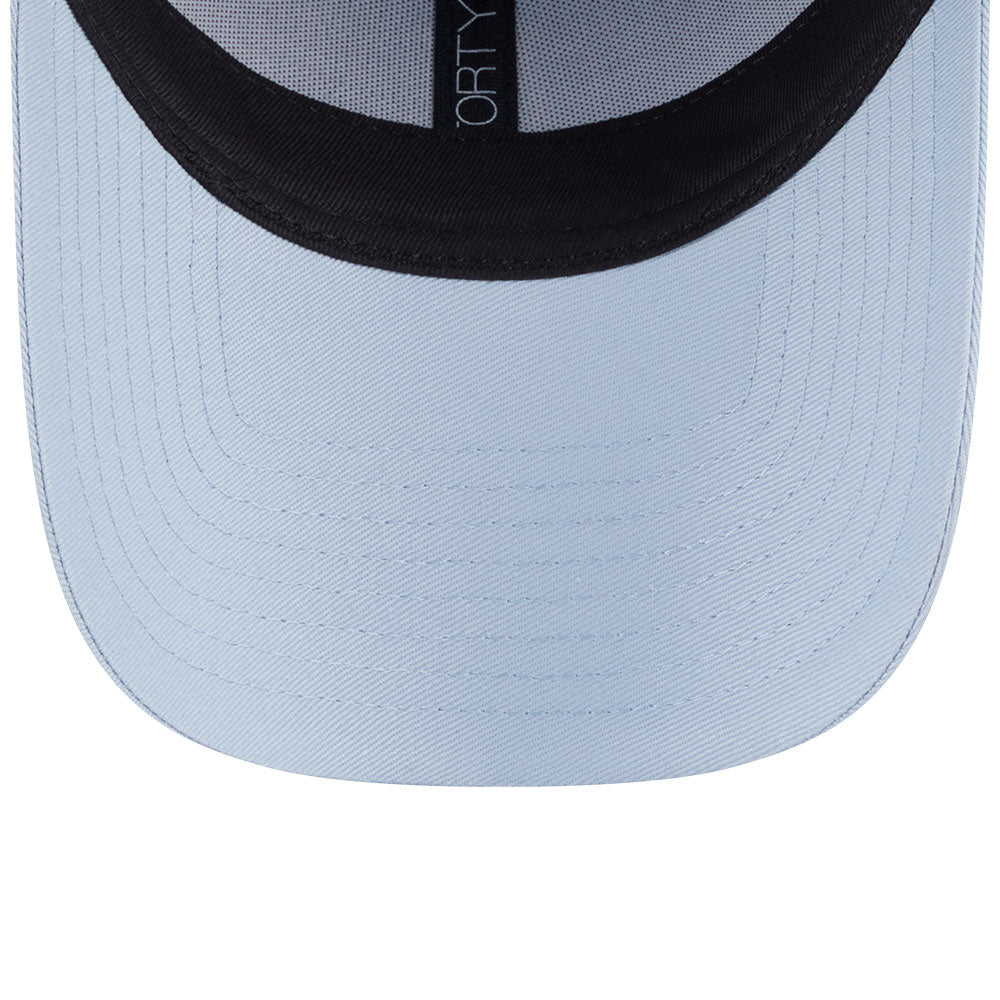 New Era New York Yankees Mini Logo Color Era SS26 Soft Blue 9FORTY Adjustable Cap