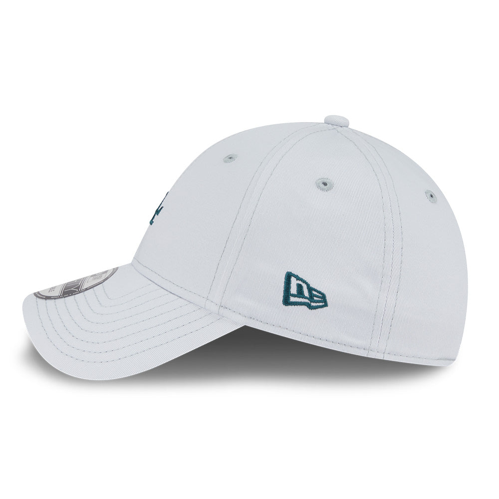 New Era Los Angeles Dodgers Mini Logo Color Era SS26 SIlver Snow 9FORTY Adjustable Cap