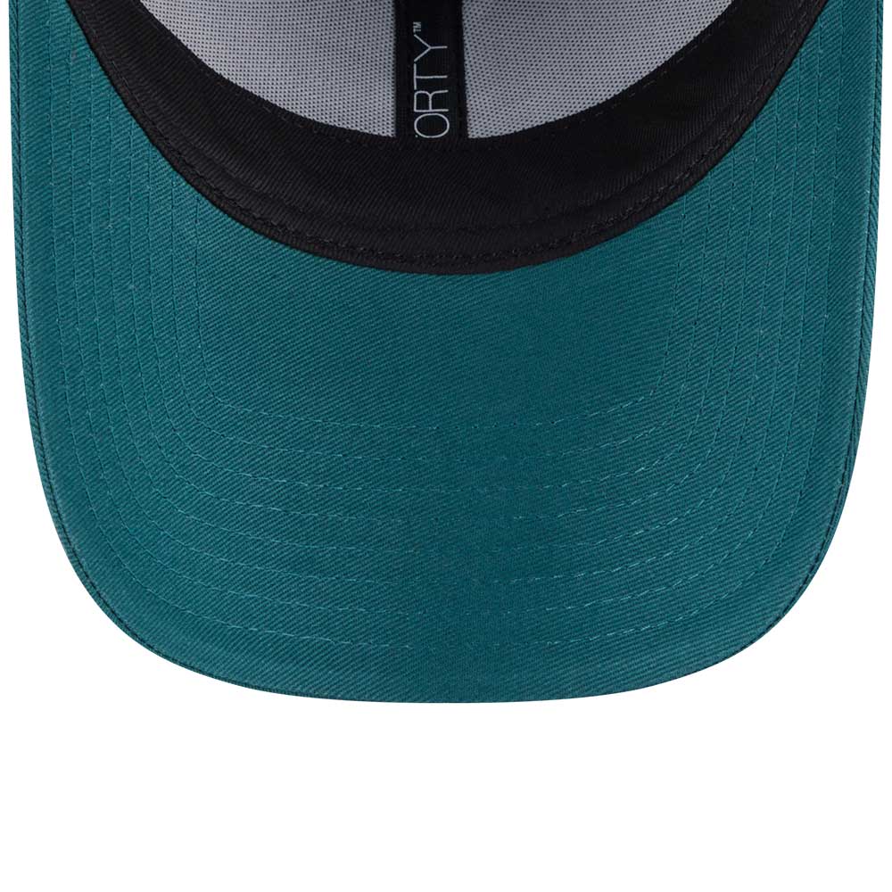 New Era Los Angeles Dodgers Mini Logo Color Era SS26 Pine Needle Green 9FORTY Adjustable Cap