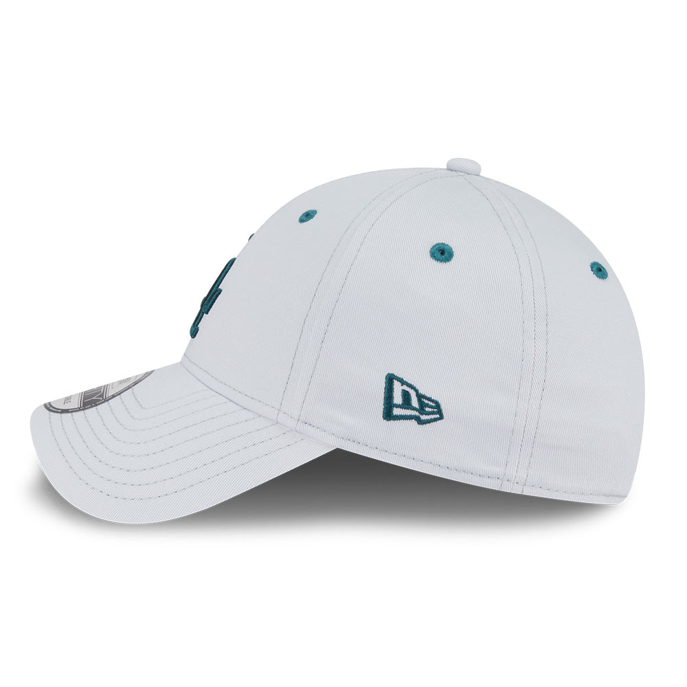 New Era Los Angeles Dodgers Color Era SS26 Silver Snow 9FORTY Adjustable Cap