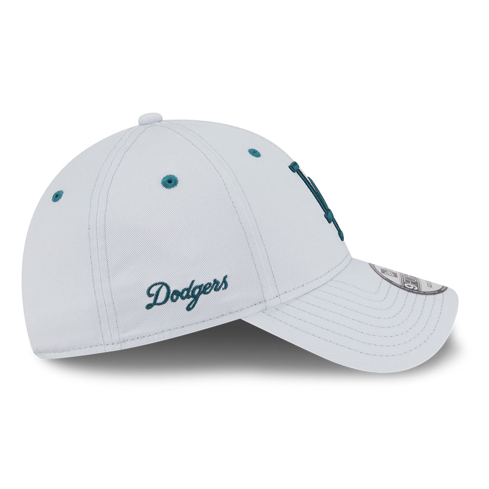 New Era Los Angeles Dodgers Color Era SS26 Silver Snow 9FORTY Adjustable Cap