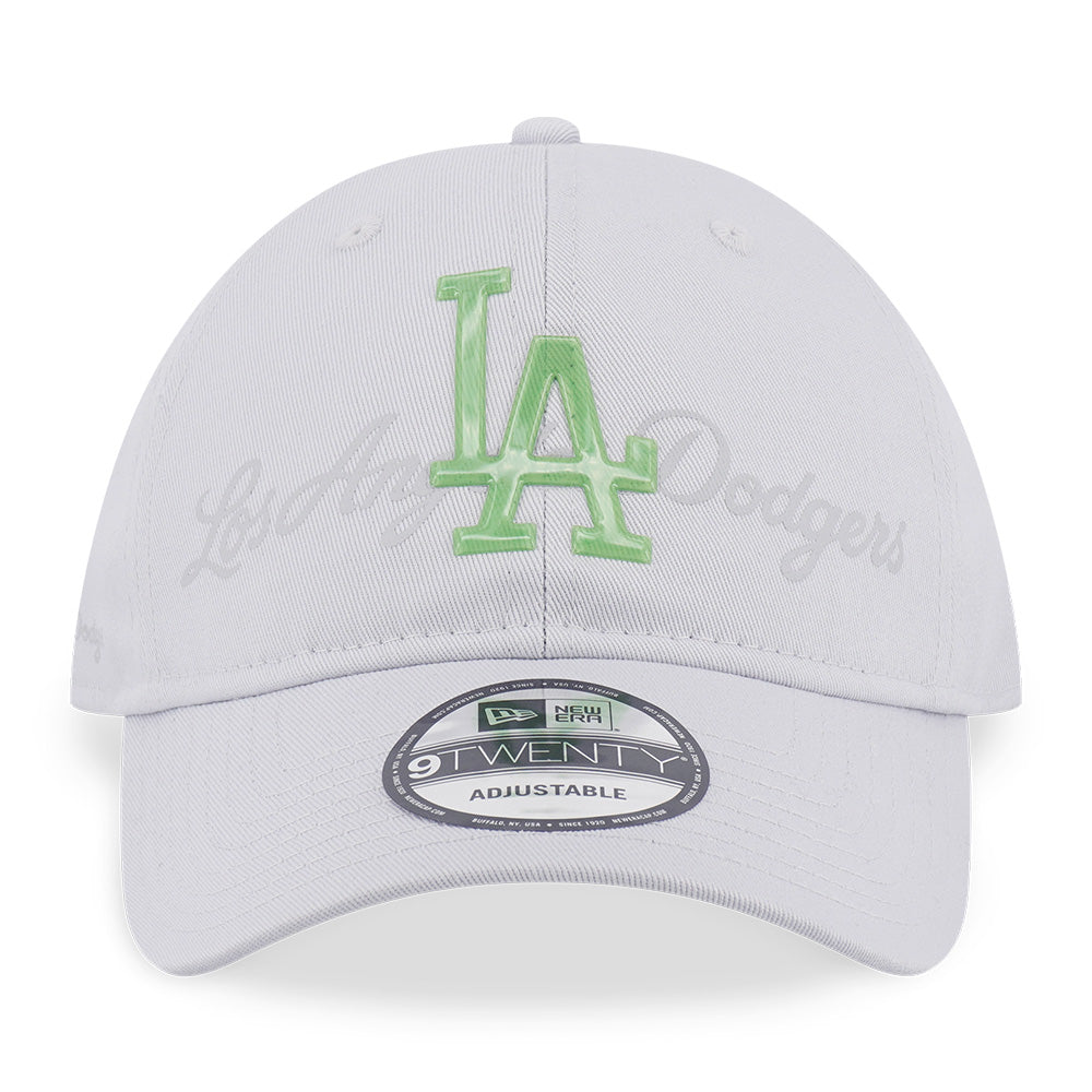 New Era Los Angeles Dodgers Jelly Pack SS26 Silver Snow 9TWENTY Adjustable Cap