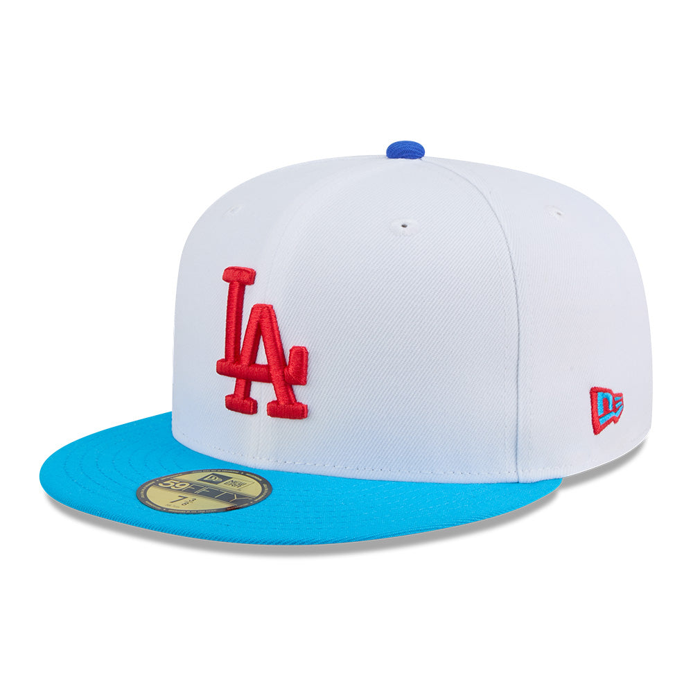 New Era Los Angeles Dodgers 5950 Pack Ramune White 59FIFTY Fitted Cap