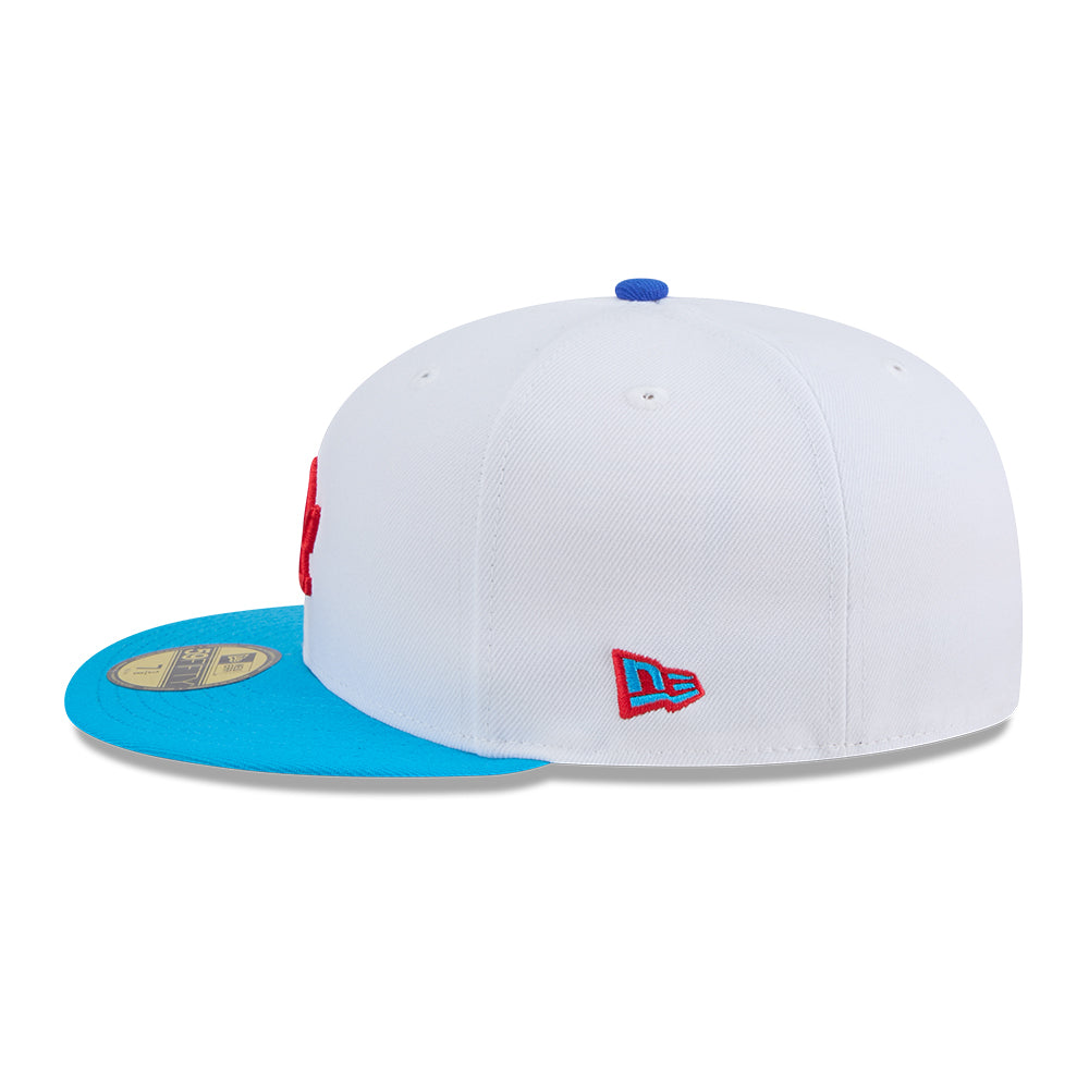New Era Los Angeles Dodgers 5950 Pack Ramune White 59FIFTY Fitted Cap