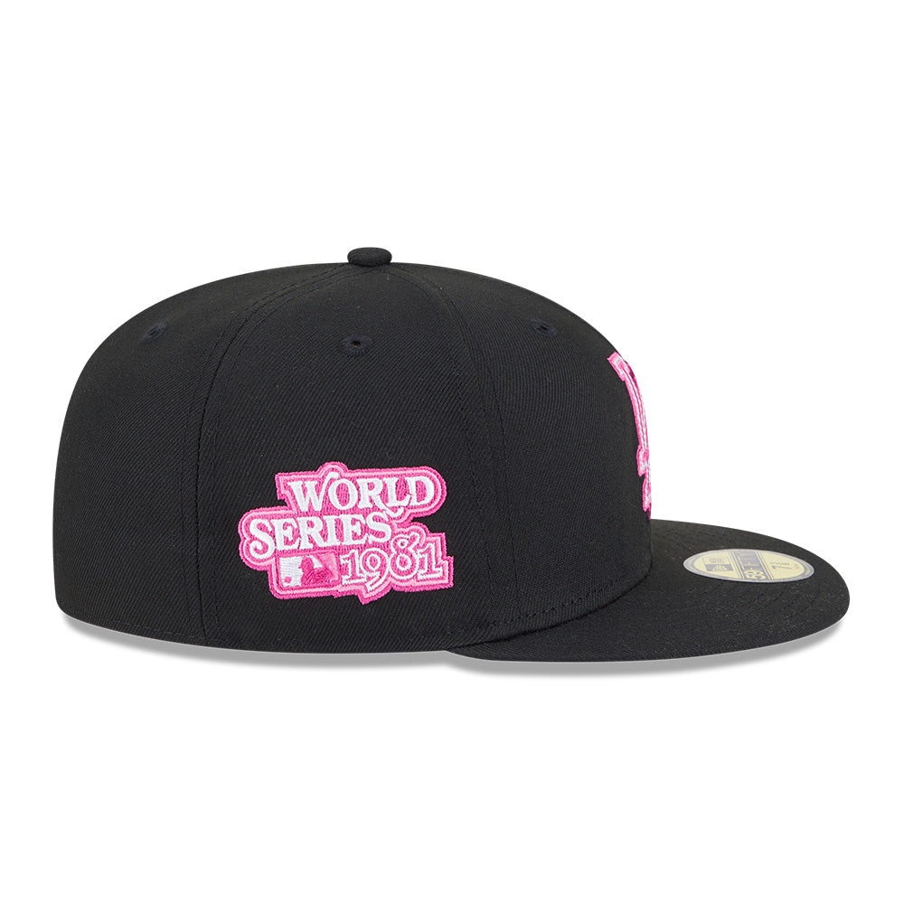 New Era Los Angeles Dodgers 5950 Pack Neon Glow Black 59FIFTY Fitted Cap