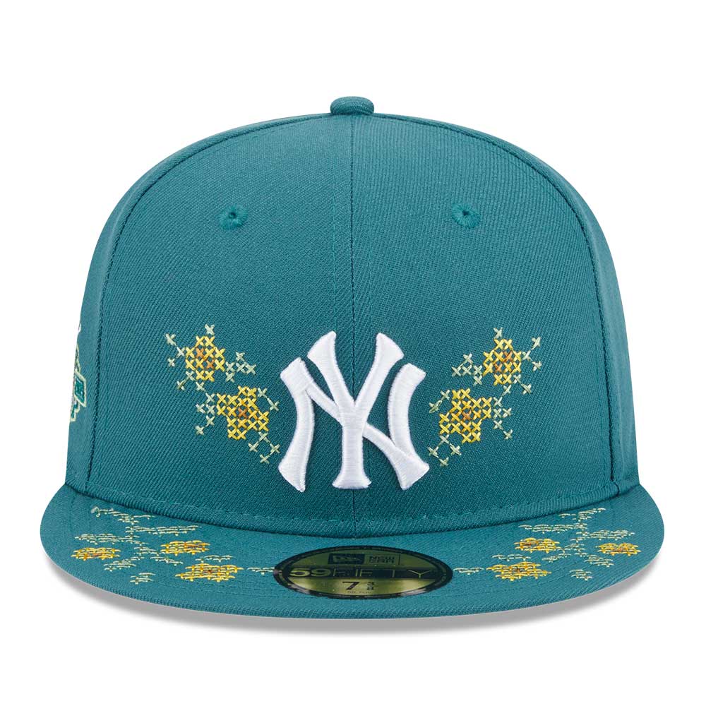 New Era New York Yankees 5950 Pack Garden Pine Needle Green 59FIFTY Fitted Cap