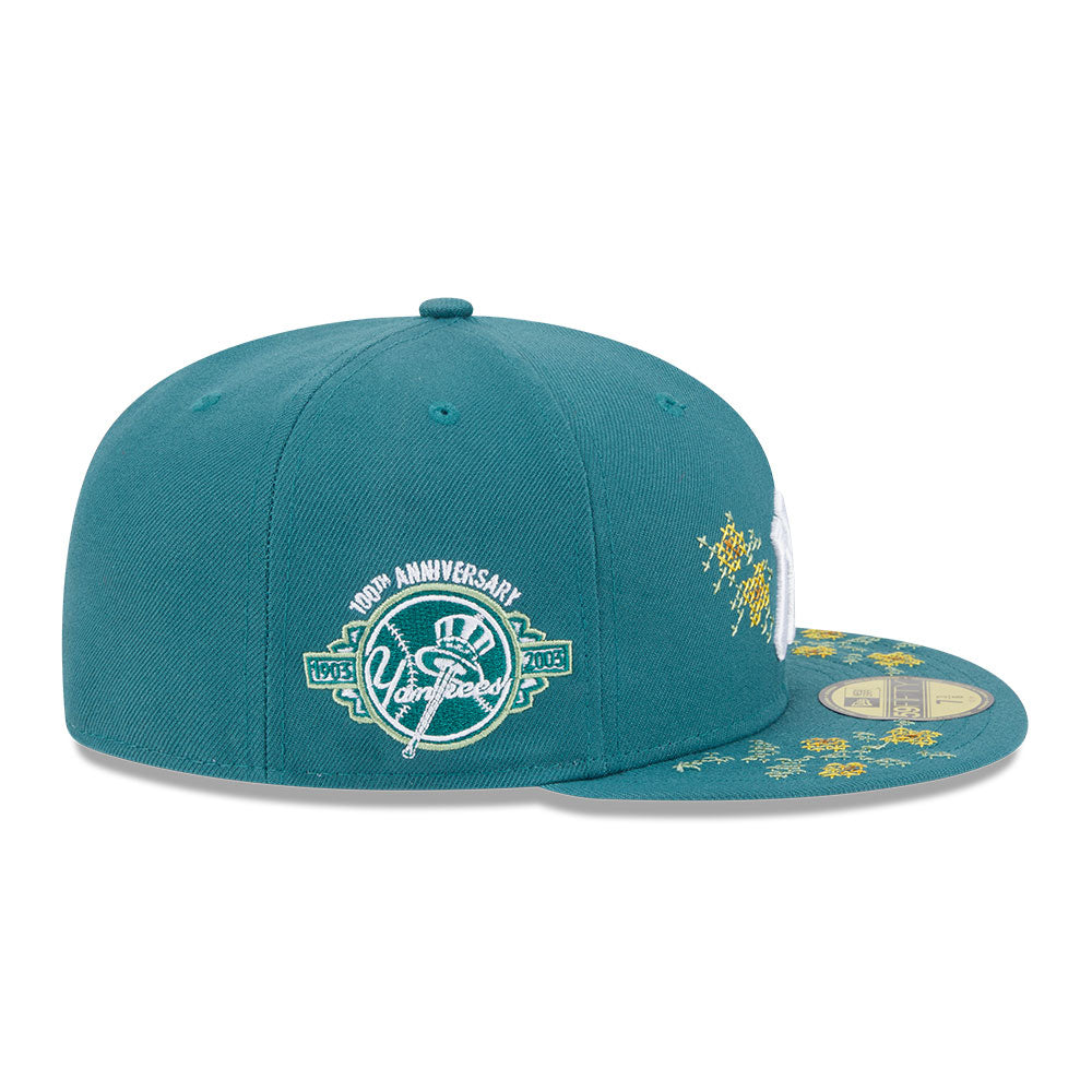 New Era New York Yankees 5950 Pack Garden Pine Needle Green 59FIFTY Fitted Cap