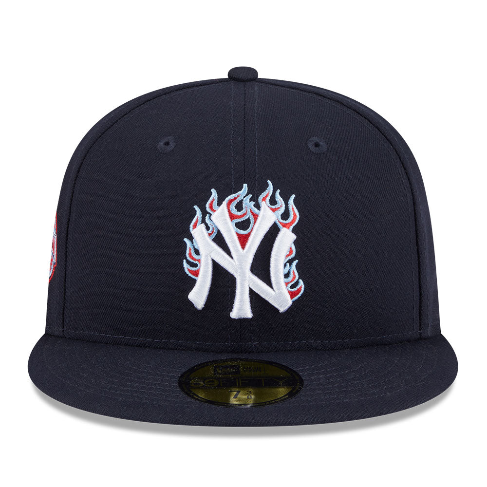 New Era New York Yankees 5950 Pack Fire Navy 59FIFTY Fitted Cap