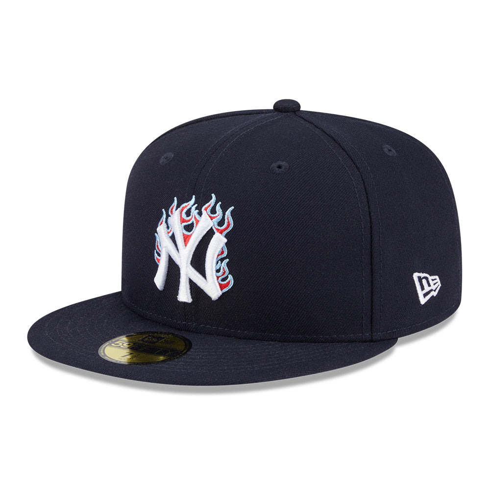 New Era New York Yankees 5950 Pack Fire Navy 59FIFTY Fitted Cap