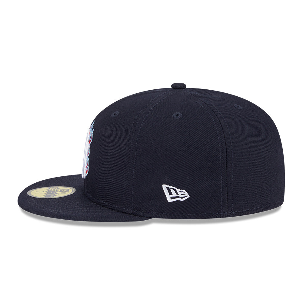 New Era New York Yankees 5950 Pack Fire Navy 59FIFTY Fitted Cap