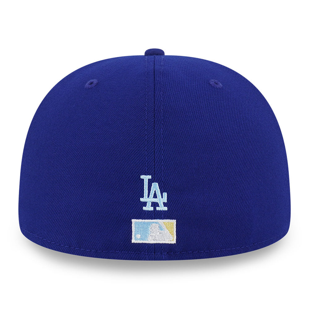 New Era Los Angeles Lakers 5950 Pack Fire Dark Royal 59FIFTY Fitted Cap