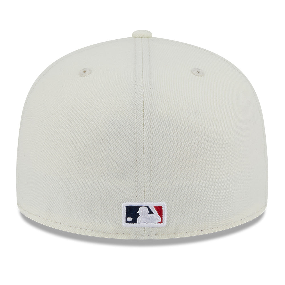 New Era Los Angeles Angels 5950 Pack City Series Chrome White 59FIFTY Fitted Cap