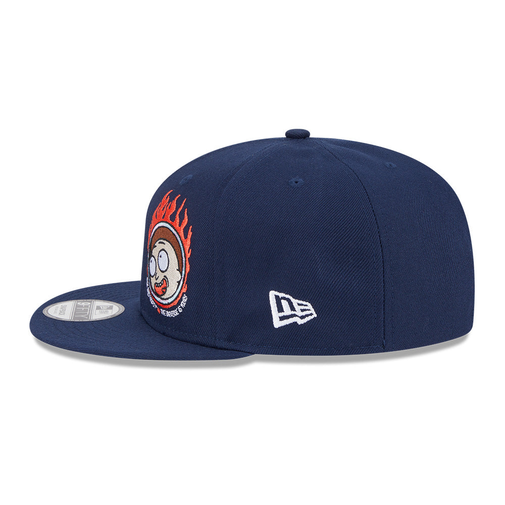 New Era x Rick and Morty Oceanside Blue 9FIFTY Snapback Cap
