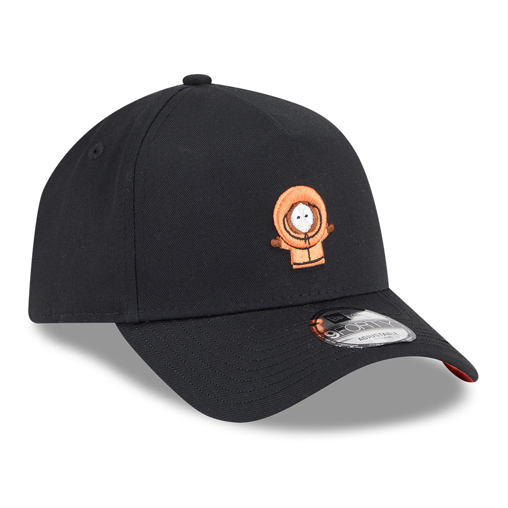 New Era x South Park Kenny McCormick Black 9FORTY A-Frame Adjustable Cap