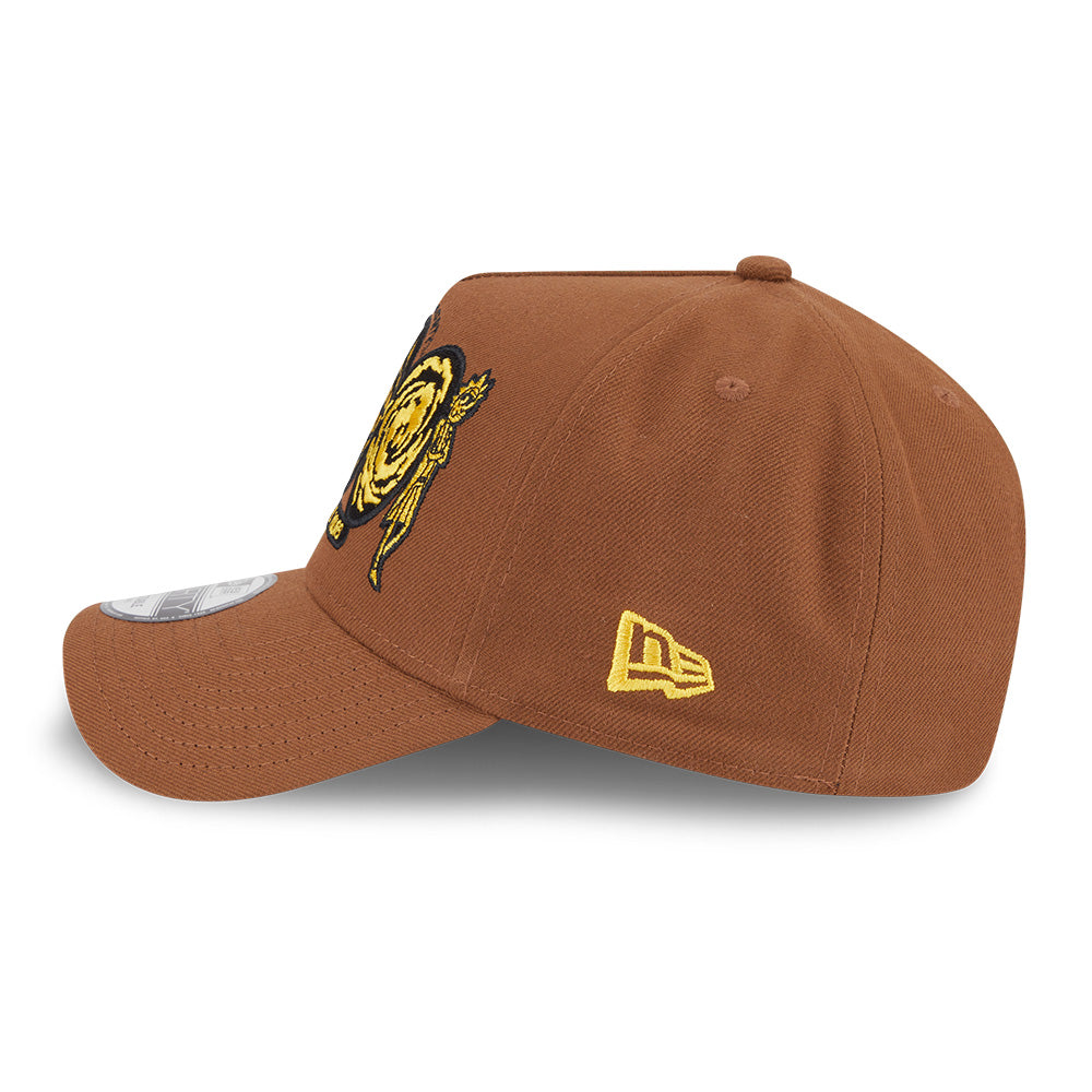 New Era x Rick and Morty Toffee 9FORTY A-Frame Adjustable Cap