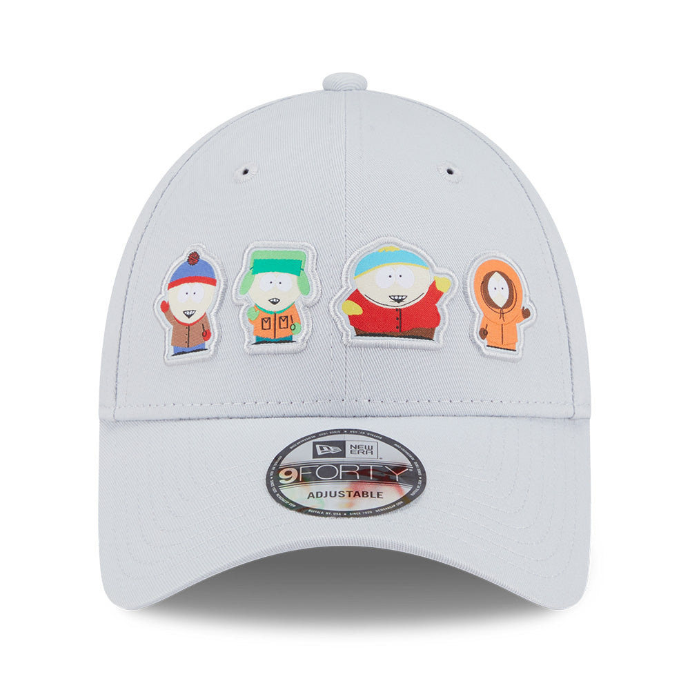 New Era x South Park SS26 Silver Snow 9FORTY Adjustable Cap