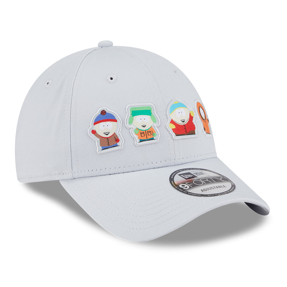 New Era x South Park SS26 Silver Snow 9FORTY Adjustable Cap