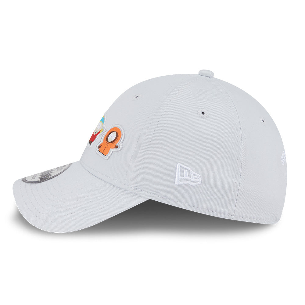New Era x South Park SS26 Silver Snow 9FORTY Adjustable Cap