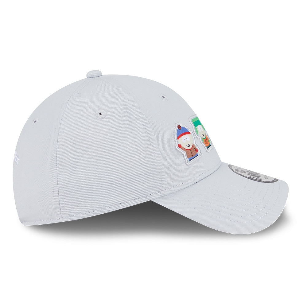New Era x South Park SS26 Silver Snow 9FORTY Adjustable Cap