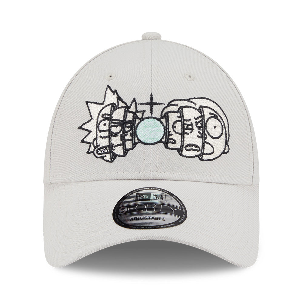 New Era x Rick and Morty Vintage Stone 9FORTY Adjustable Cap