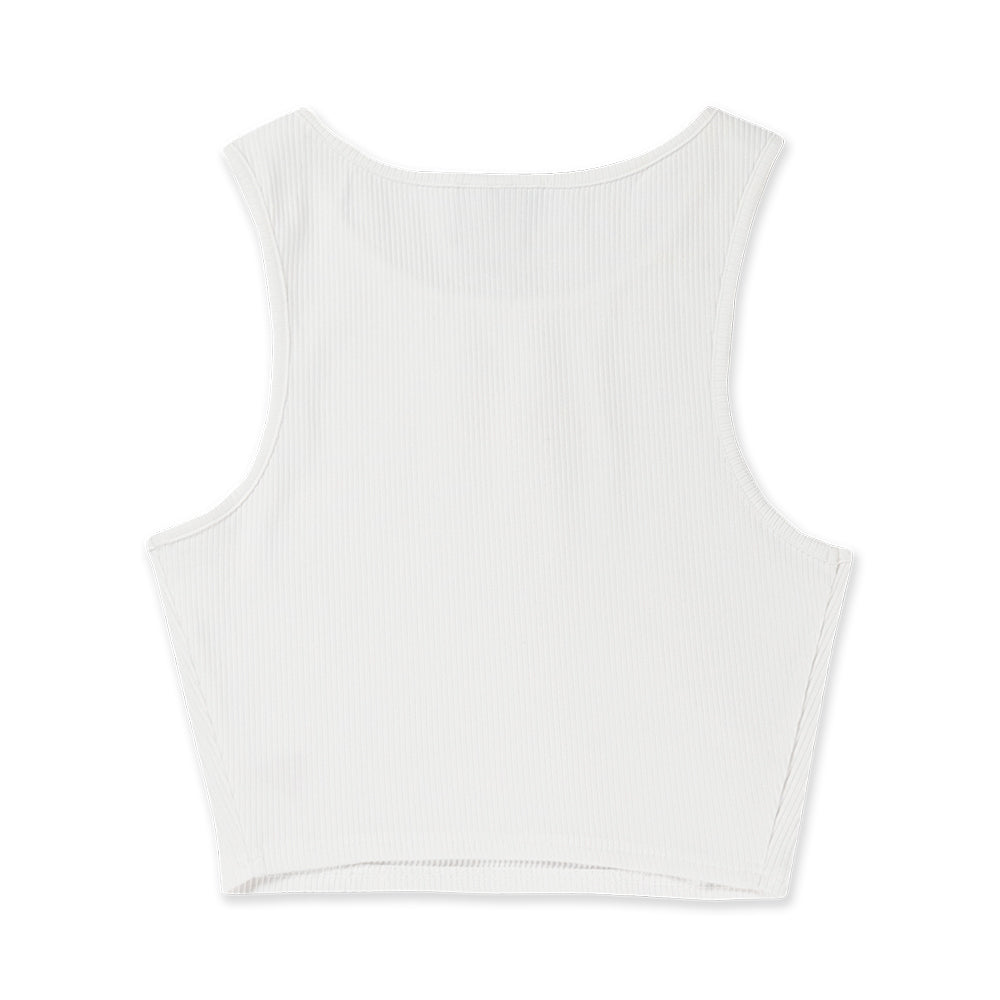 New Era Script Jelly Pack White Women Tank Top