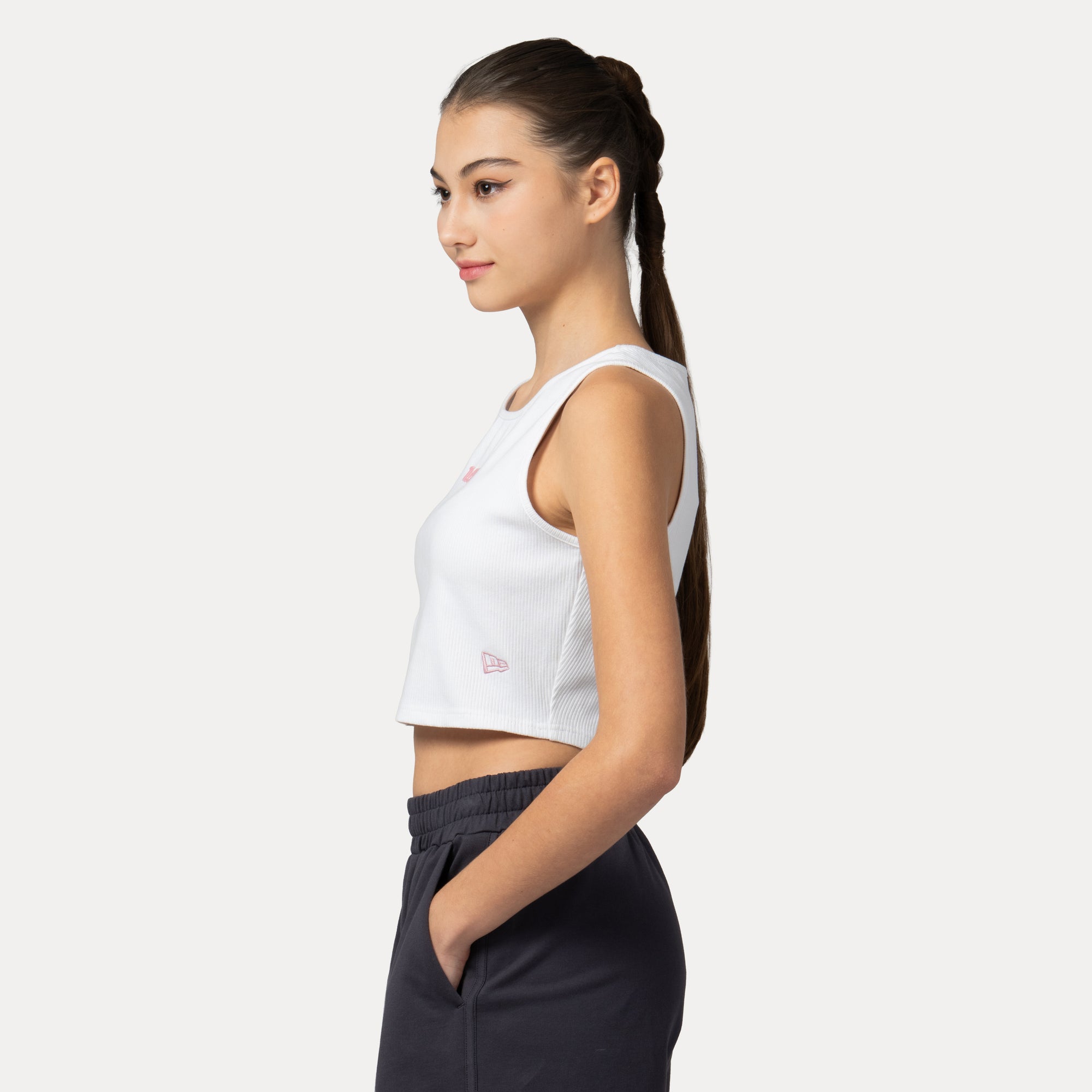 New Era Script Jelly Pack SS26 White Women Tank Top