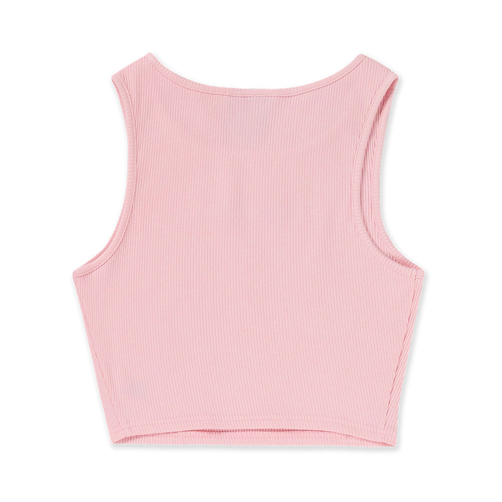 New Era Script Jelly Pack Pink Women Tank Top