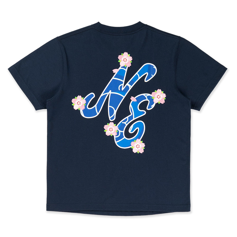 New Era Script Sakura Pack SS26 Oceanside Blue Women COOLERA Short Sleeve T-Shirt