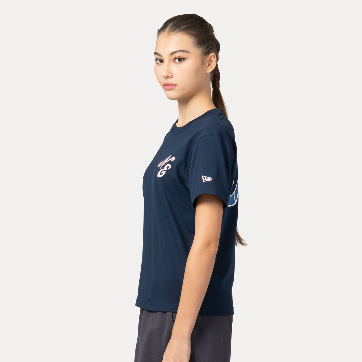 Script Sakura Pack SS26 Oceanside Blue Women COOLERA Short Sleeve T ...