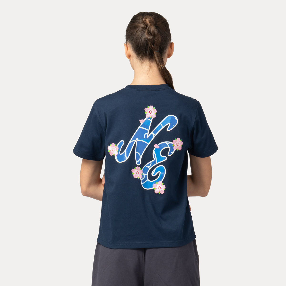 Script Sakura Pack SS26 Oceanside Blue Women COOLERA Short Sleeve T ...