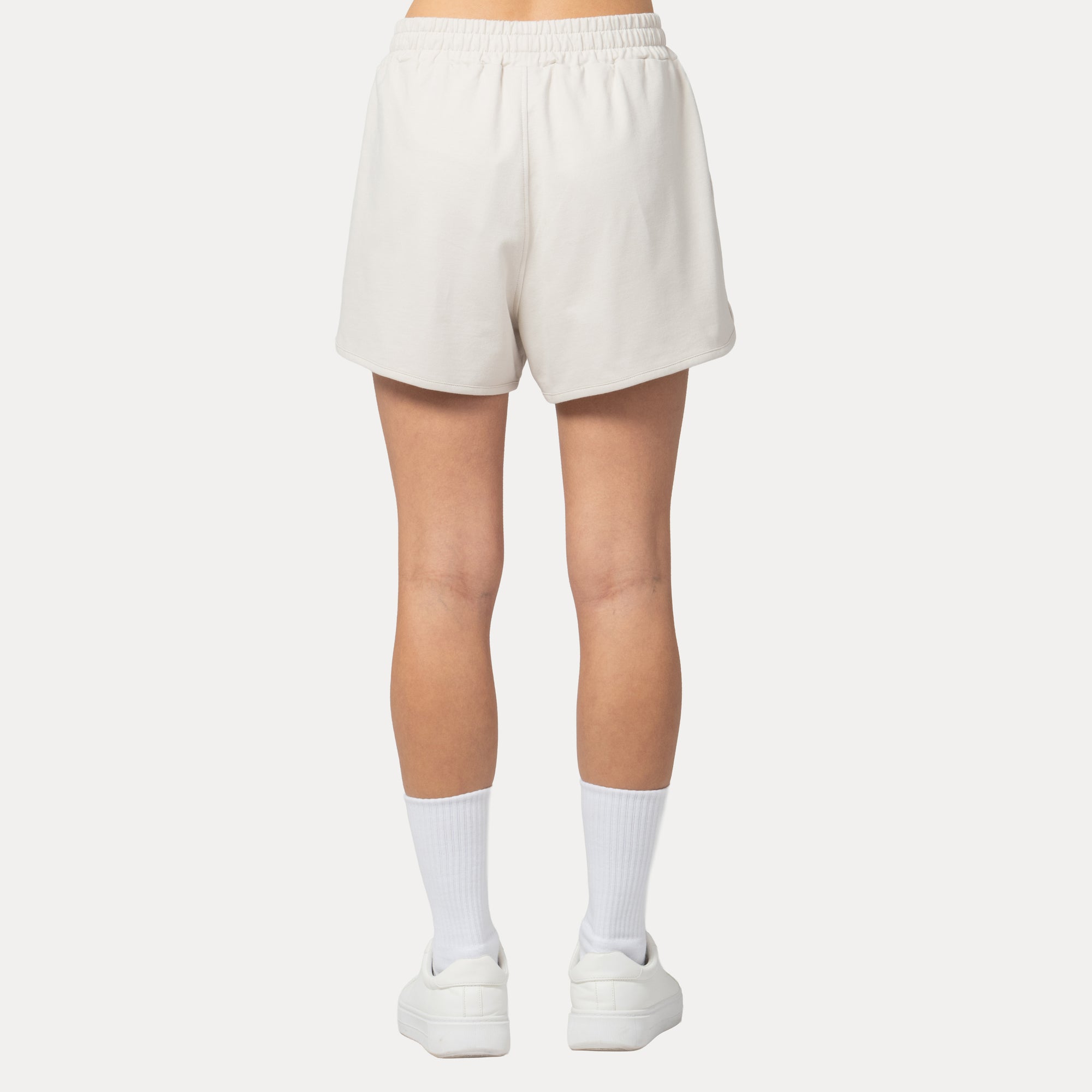 New Era Script Jelly Pack SS26 Vintage Stone Women Knit Shorts
