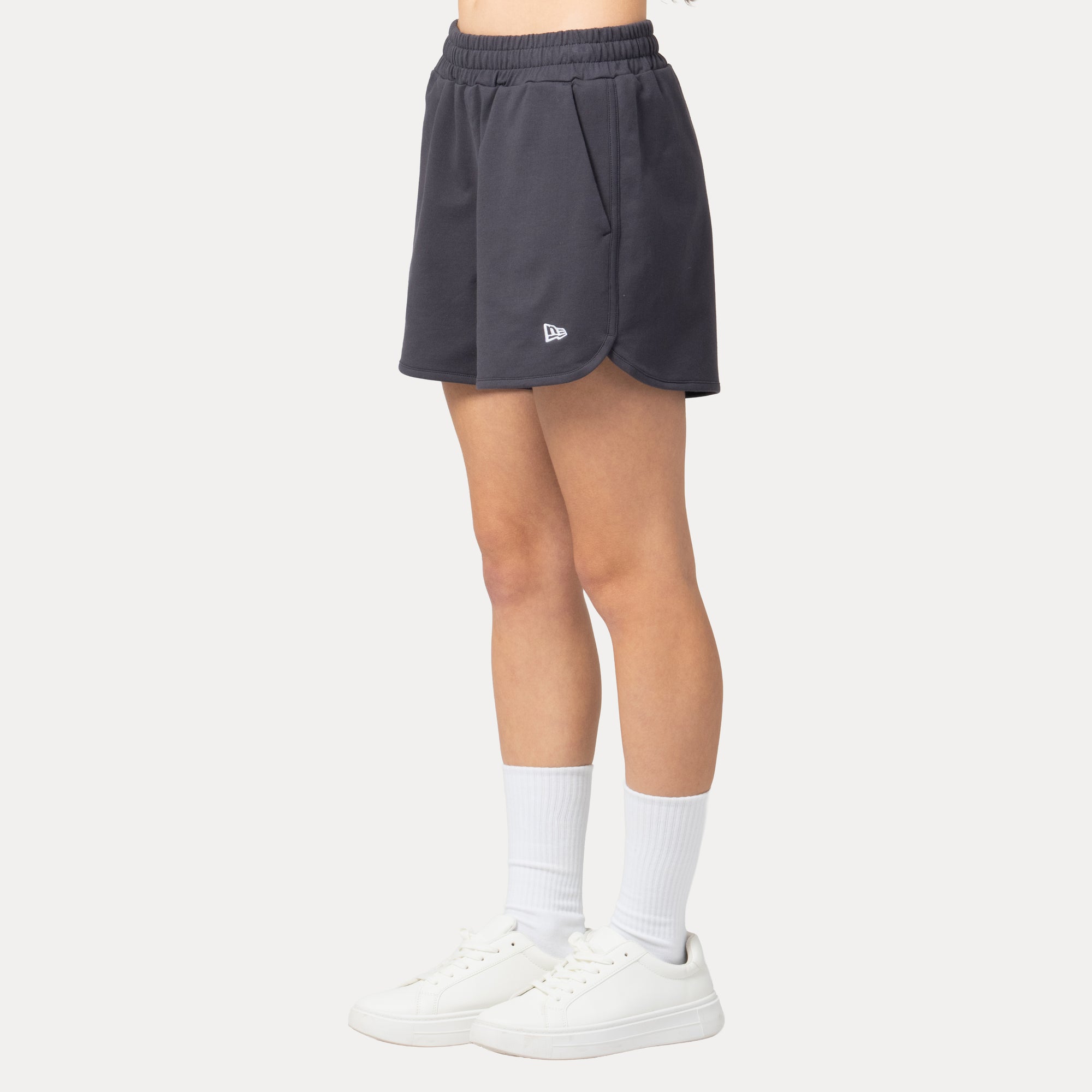 New Era Script Jelly Pack SS26 Vintage Graphite Women Knit Shorts