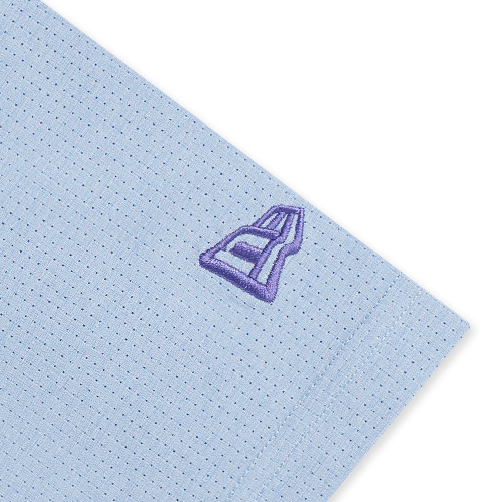 New Era x The Power Puff Girls Bubbles Blue Women Crop Americal Football Jersey