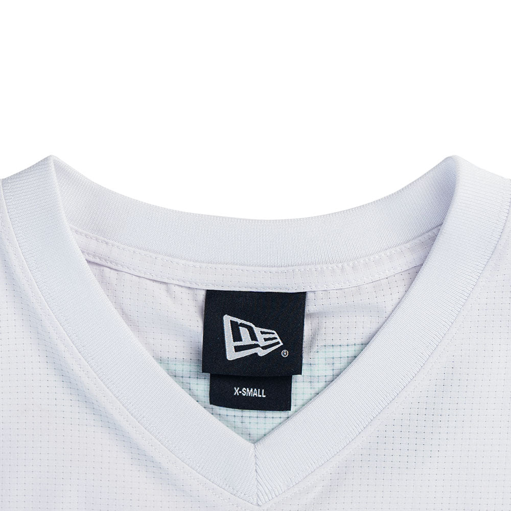 New Era x The Power Puff Girls Buttercup White Green Women Crop Americal Football Jersey