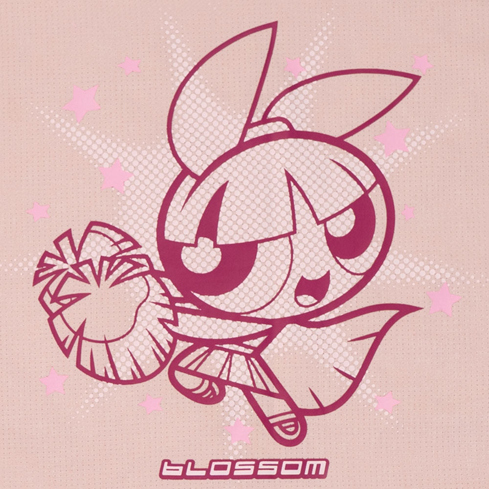 New Era x The Power Puff Girls Blossom Pink Women Crop Americal Football Jersey