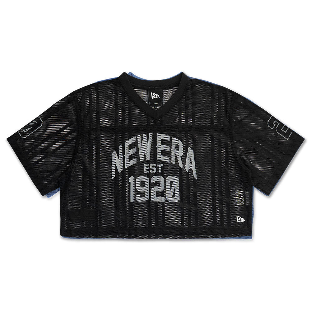 New Era 1920 Wordmark Street Archived Black Women Crop American Football Jersey