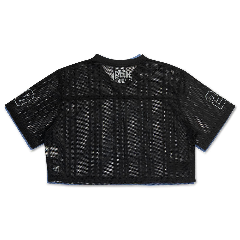 New Era 1920 Wordmark Street Archived Black Women Crop American Football Jersey