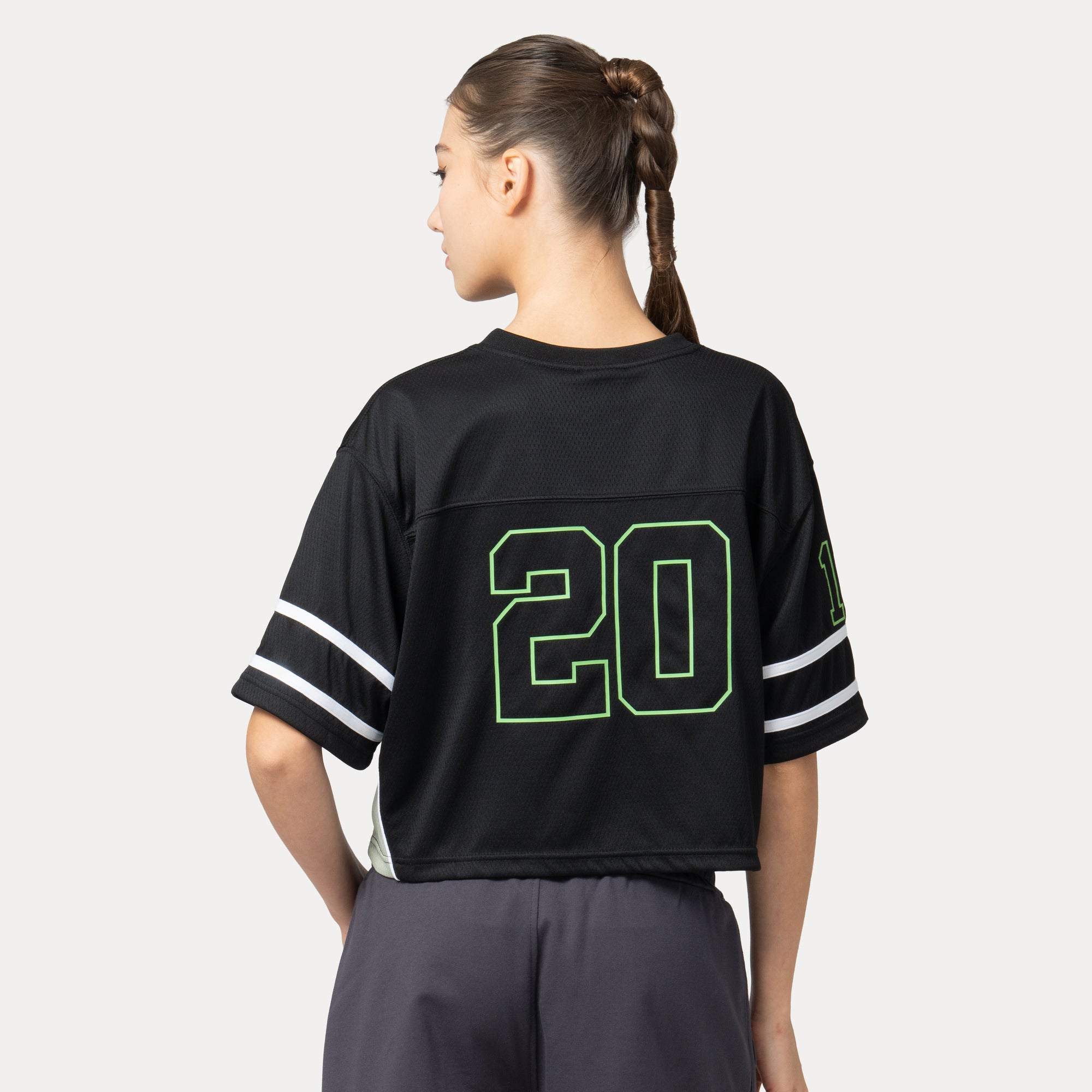 Script Jelly Pack SS26 Black Women American Football Jersey